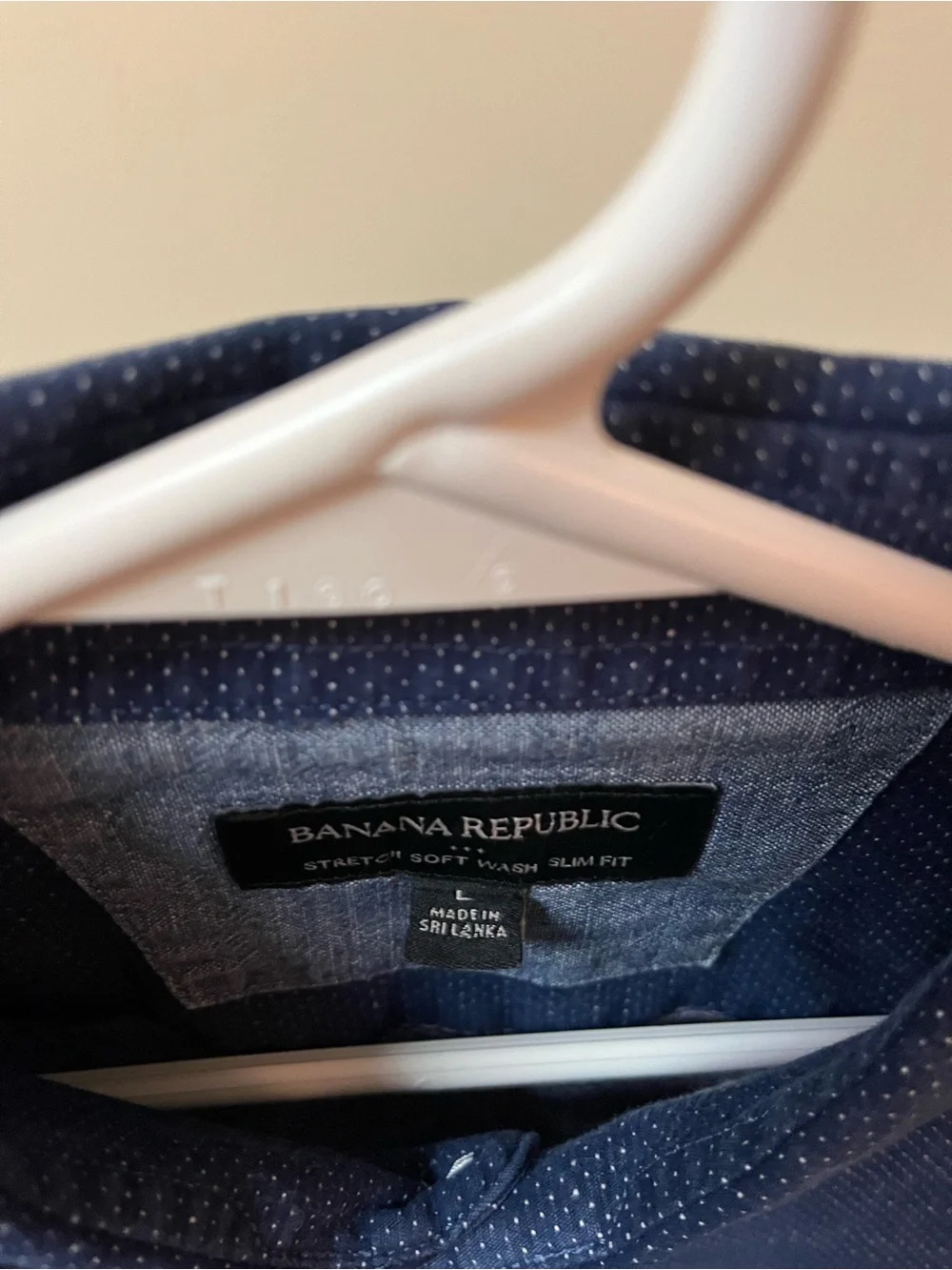 Banana Republic Button Down Long Sleeve Shirt Blue Men’s Large